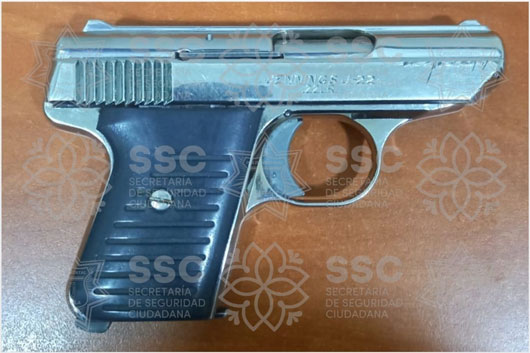 Detiene SSC en Ixtacuixtla a persona con arma de fuego 
