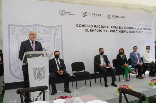 Gobiernos estatal y federal muestran beneficios del COFINECE a representantes del sector empresarial