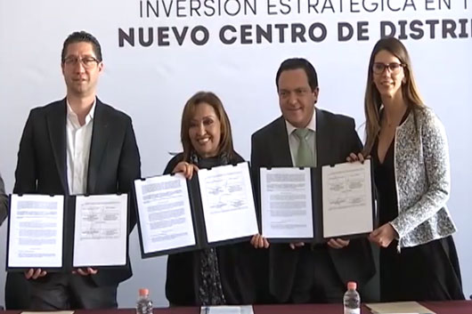 Firman Convenio Gobierno del Estado de Tlaxcala y Walmart de México y Centroamérica