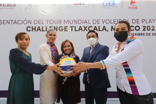 Tlaxcala será sede del Tour Mundial de Voleibol de Playa 