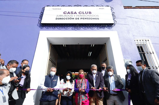 Reinauguró gobernadora Lorena Cuéllar Casa Club para el Bienestar del Jubilado y Pensionado
