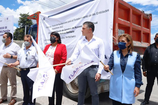 Con más de 23 mdp, gobierno del estado rehabilitará carreteras de Tetlatlahuca y Panotla