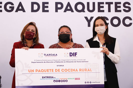 Encabezó Gobernadora Lorena Cuéllar entrega de paquetes hidráulicos y cocinas rurales