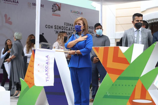 Tlaxcala ofrece paz y tranquilidad al turismo por ser un estado seguro: Gobernadora