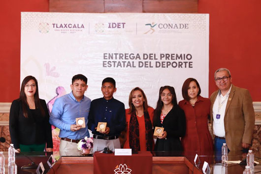 Entregó gobernadora Lorena Cuéllar Premio Estatal del Deporte 2022