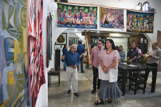 Proyecta Secretaría de Cultura impulsar el arte textil de Tlaxcala