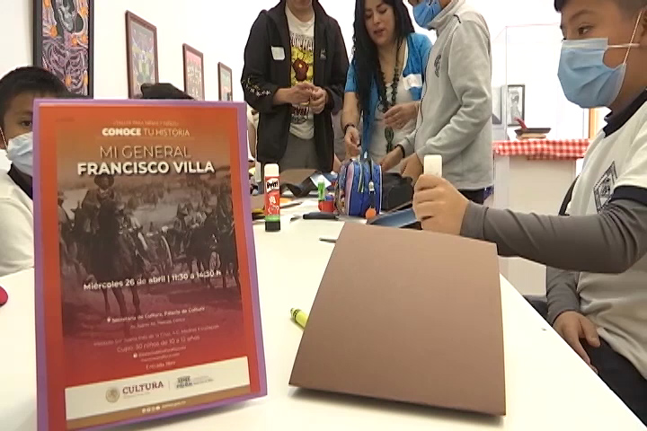 Imparte INHER el taller “Mi general Francisco Villa”