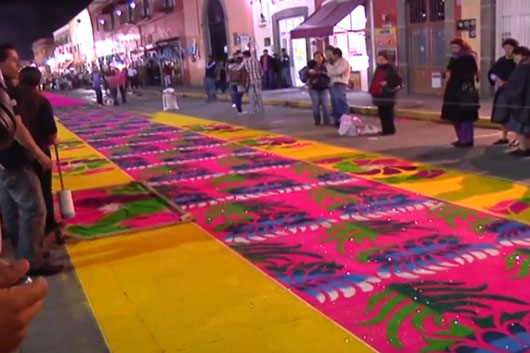 Avanza proceso de conformación de la carpeta  para que alfombras de Huamantla seanpatrimonio de México y de la UNESCO