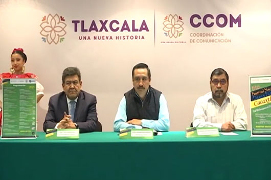 Presentan actividades de la 5ta edición del Festival Nacional de Danza Folklórica Cacaxtla 2023