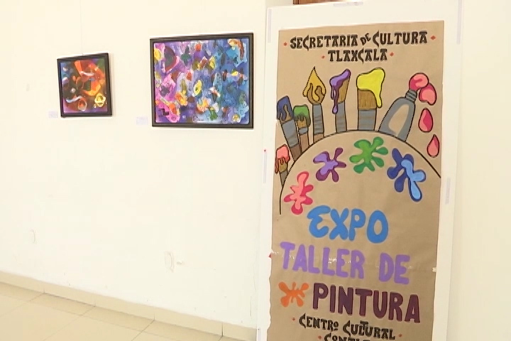 Invita Centro Cultural de Contla a conocer los trabajos de las y los alumnos del taller de dibujo y pintura 