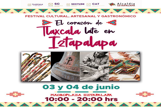 Invita SECTURE al festival “El corazón de Tlaxcala late en Iztapalapa”