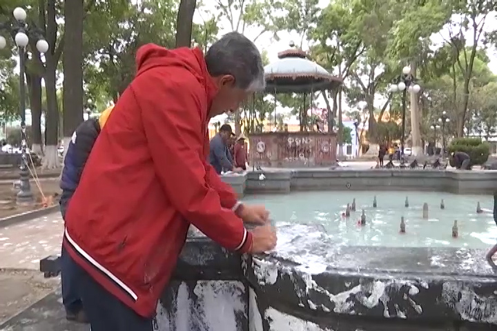 Evalúan daños en el Palacio de Gobierno y la Plaza de la Constitución tras actos vandálicos del 8M