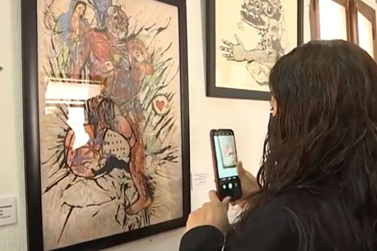 Inaugura SC exposición de los premios Artes Visuales Tlaxcala 2022