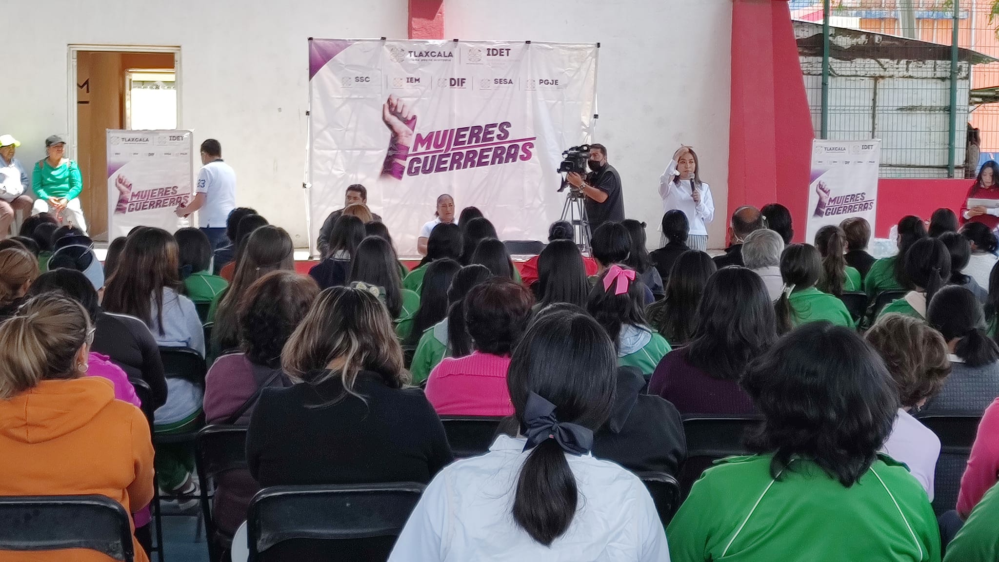 Llegó a Cuapiaxtla Mujeres Guerreras