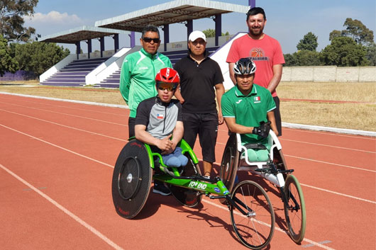 Realizó selección chilena de paratletismo concentración en el centro regional de alto rendimiento de Tetla 