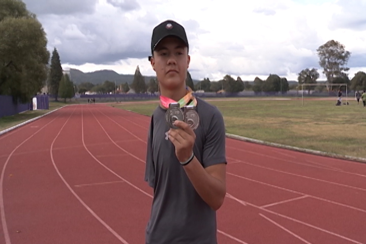 Leonardo Ramírez está satisfecho por la doble medalla en Parapanamericanos 