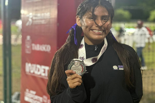 Leslhy Hernández es subcampeona de los 5000 metros planos en nacionales CONADE 2023