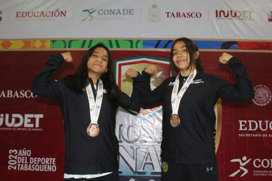 Gladiadoras tlaxcaltecas conquistan dos bronces en nacionales CONADE