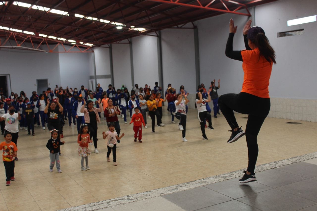 Actívate Día Naranja  llegó a Muñoz de Domingo Arenas