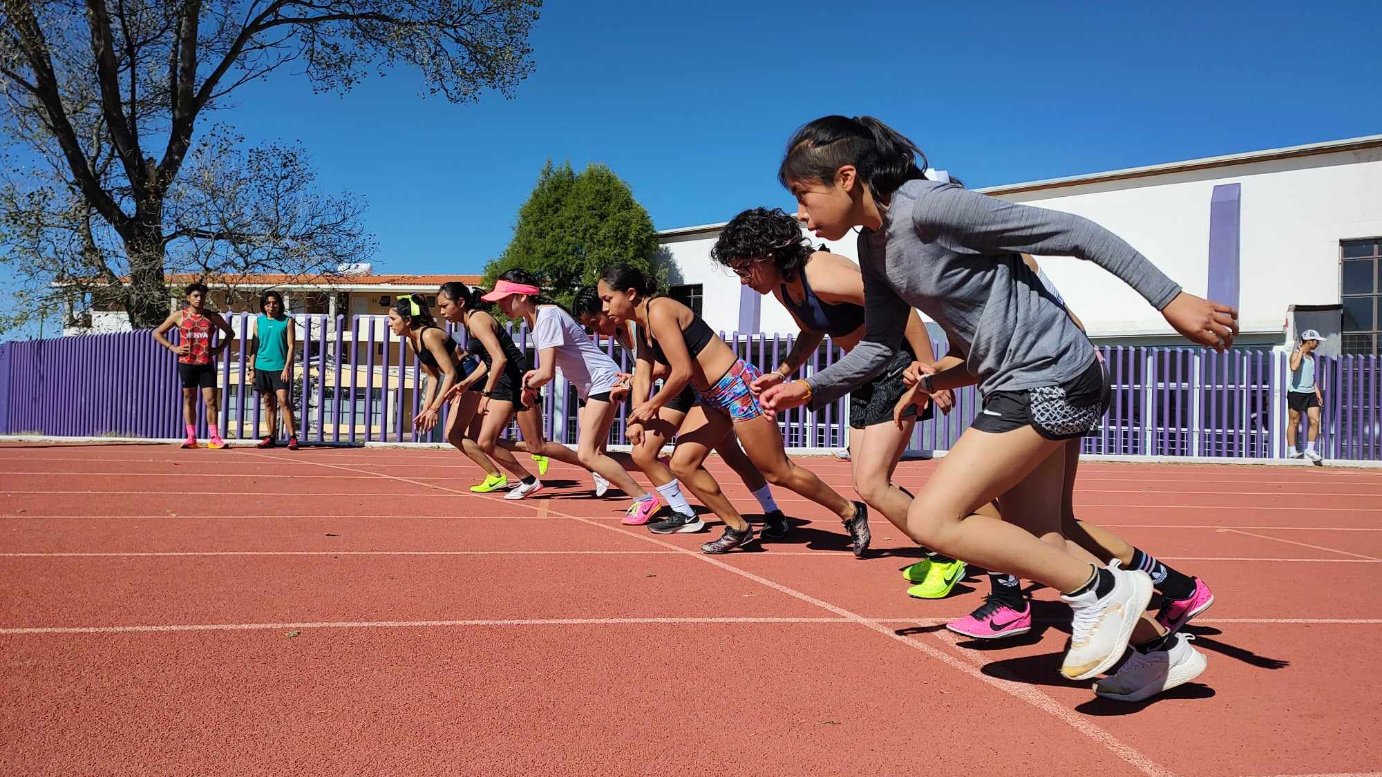 Se llevó a cabo control de marcas en atletismo