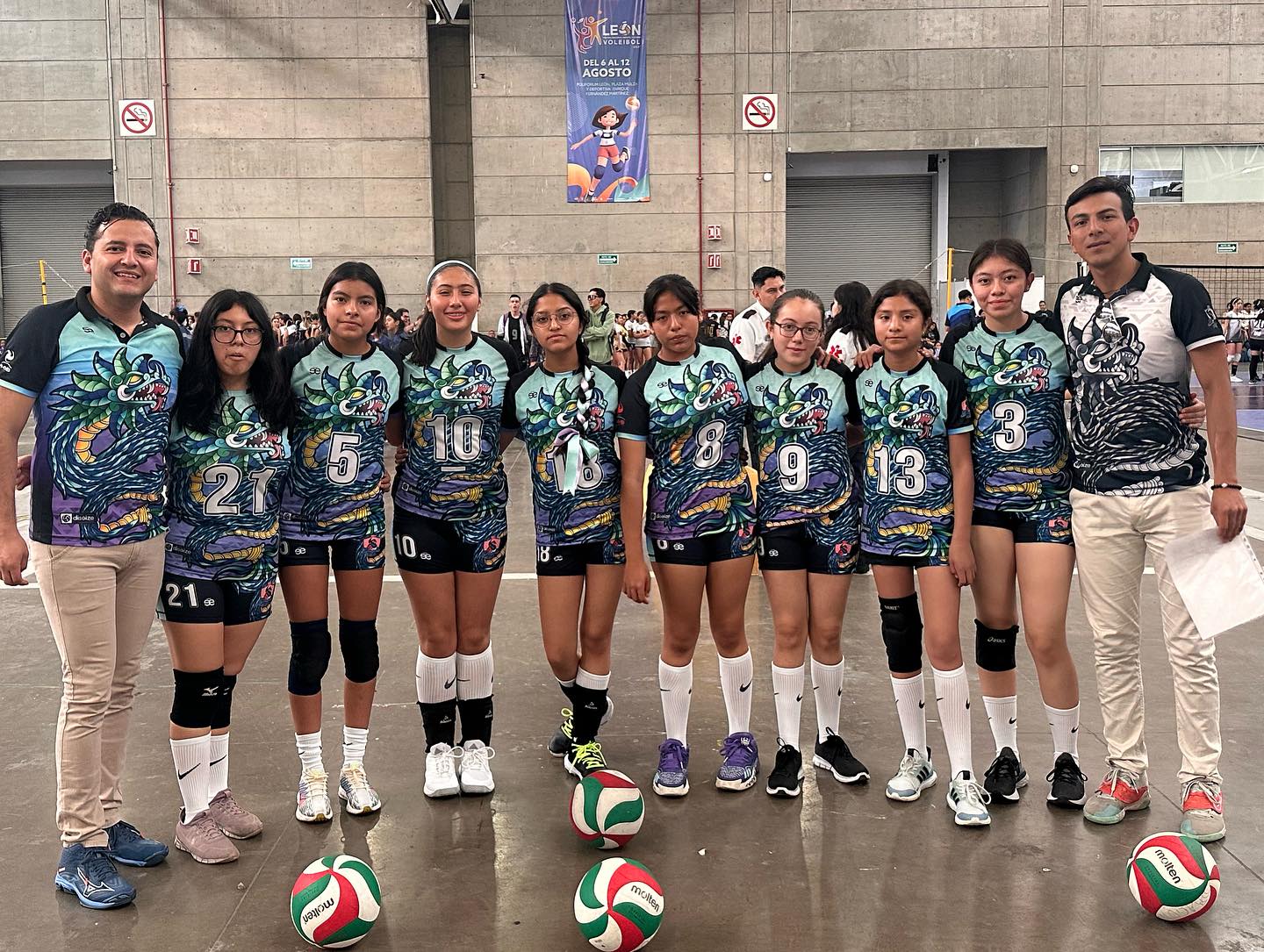 El club dragones de voleibol cumplirá diez años