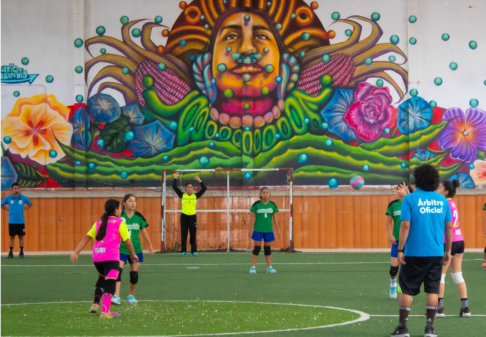 Comenzó Liga de Balonmano en Teolocholco