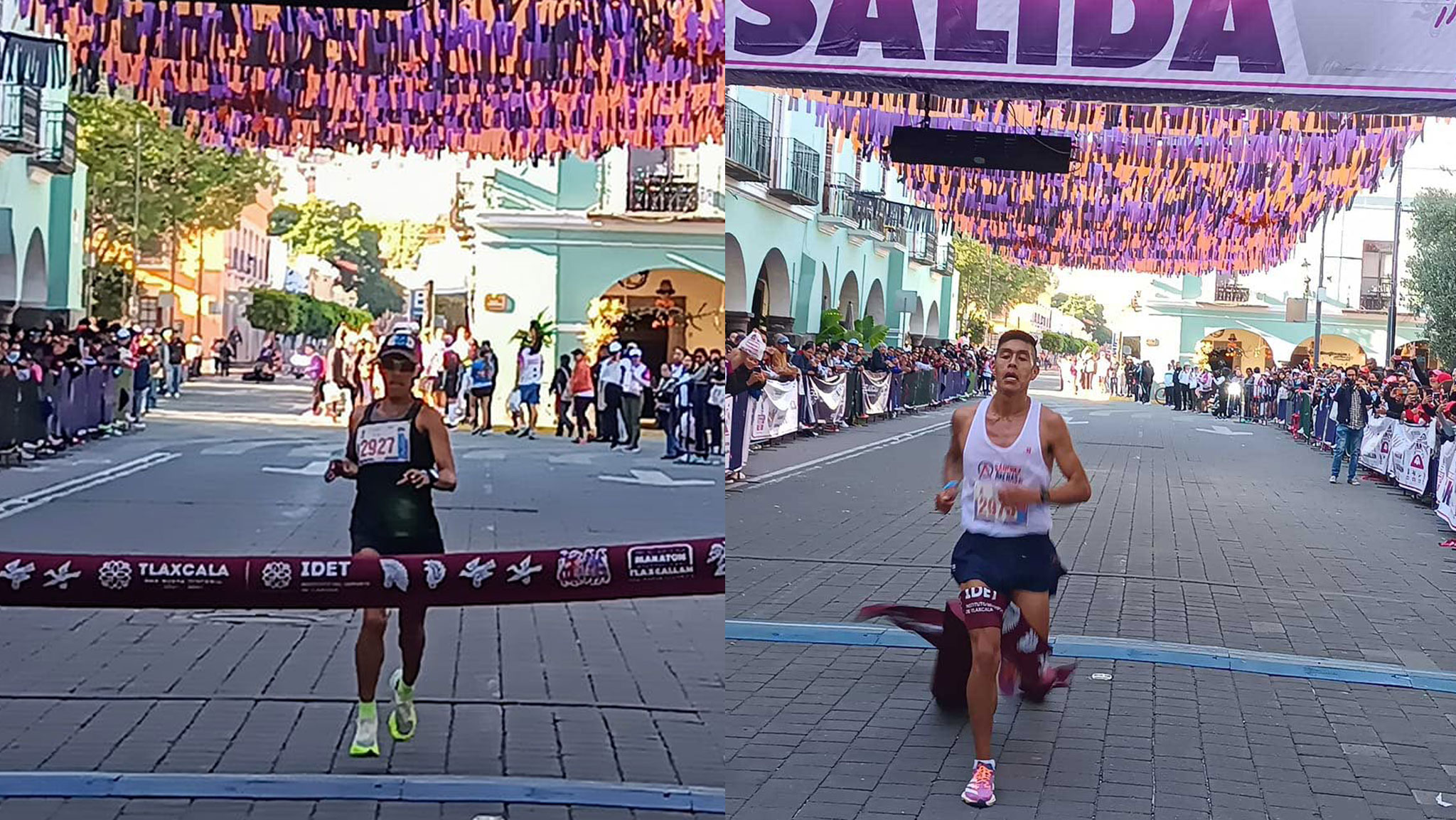 Tlaxcala y Estado de México repartieron  triunfos en el Medio Maratón Tlaxcallán 