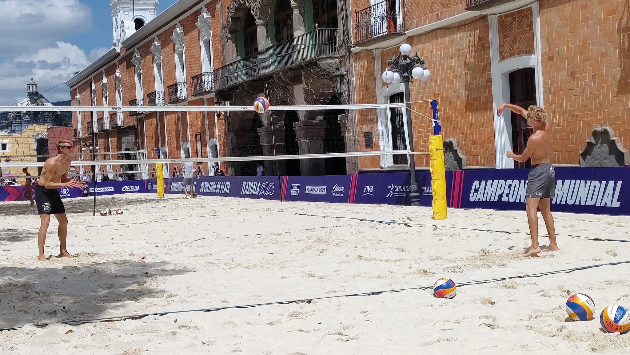 Austria y Suecia comenzaron entrenamientos en pleno corazón de Tlaxcala 