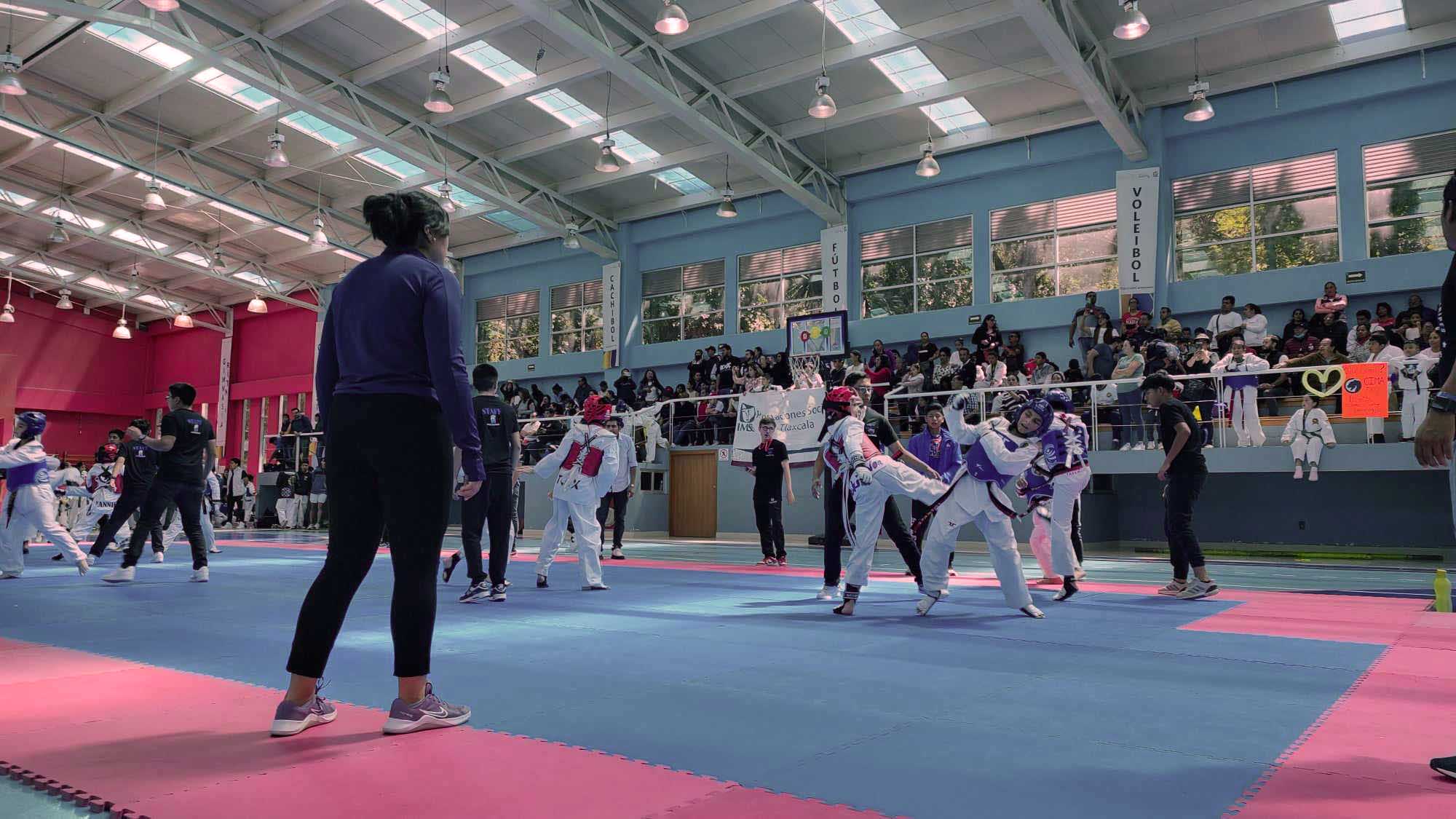 Se realizó mega fogueo en Taekwondo con participación de tres estados 