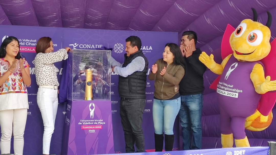 En el tercer día , el  Trophy Tour Estatal llegó a Hueyotlipan 