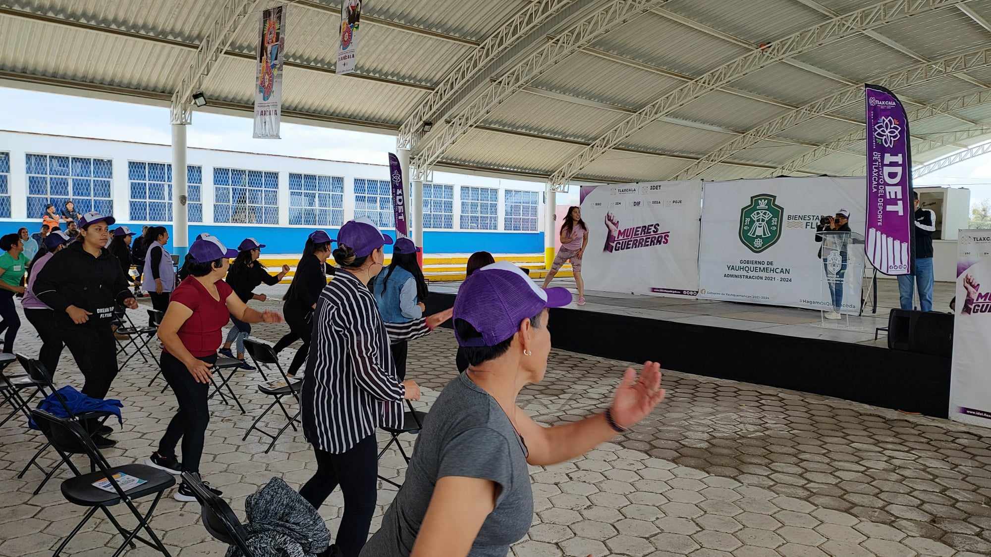 Cerró  actividades 2023 el programa social Mujeres Guerreras