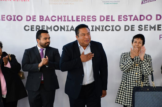 Inició COBAT semestre 2023–A con ceremonia y causa noble