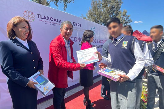 Efectuaron en la SEPE-USET Concurso de Escoltas de Telesecundarias 2023 