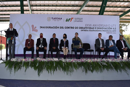 Inaugura UTT Centro de Creatividad e Innovación 4.0 y entrega equipamiento