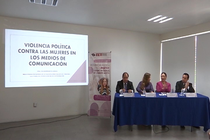 Dicta TET Conferencia Magistral  “Violencia Política contra las Mujeres por razón de género en medios de comunicación”