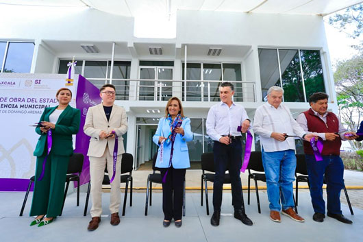 Inauguró gobernadora nueva presidencia municipal de Muñoz de Domingo Arenas