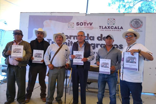 Participó Secretaría de Ordenamiento Territorial y Vivienda en Jornada de Trámites Agrarios