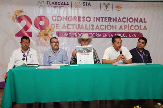 Tlaxcala será sede del XXIX Congreso Internacional de Actualización Apícola
