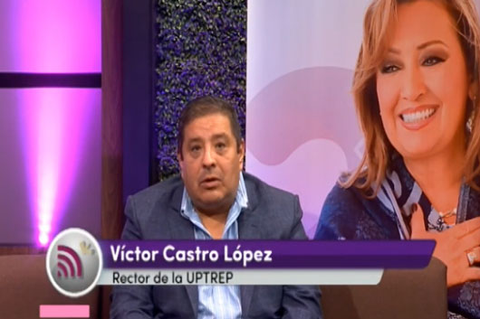 Entrevista con el rector de la Universidad Politécnica de Tlaxcala Región Poniente, Víctor Castro López 