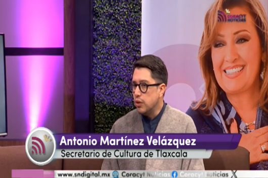 Entrevista con el Secretario de Cultura del Estado, Antonio Martínez Velázquez 