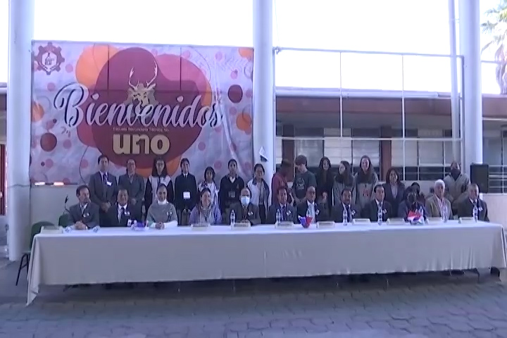 Llegan jóvenes de Estados Unidos a Tlaxcala por intercambio escolar 