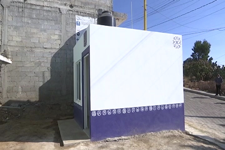 Benefició Gobierno del Estado a 600 familias con cuartos dormitorio y cuartos con baño en 2022 