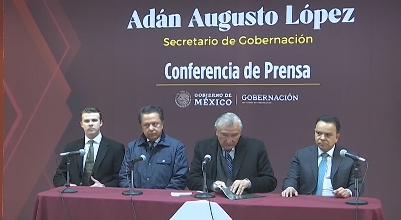 Realiza visita de trabajo el secretario de Gobernación Adán Augusto en Tlaxcala 