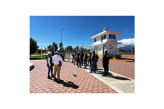 Supervisó CEPC simulacro de fuga de gas en empresa privada en Xaloztoc