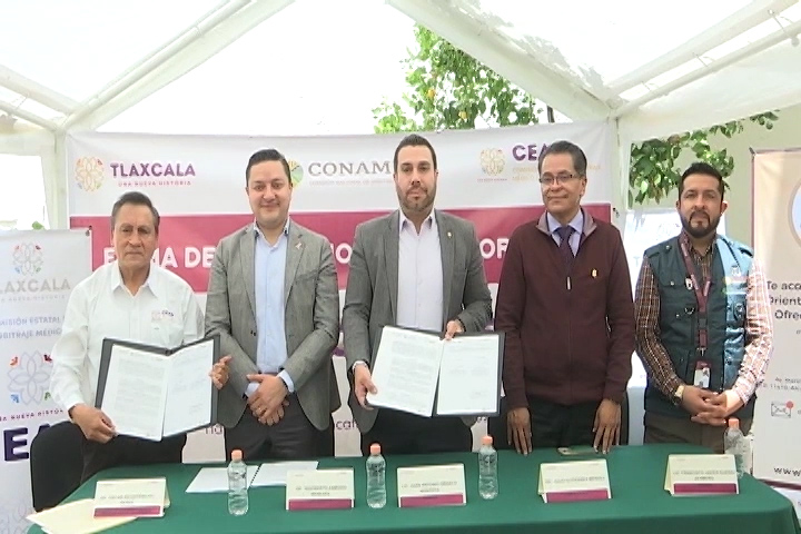 Signan CEAM y CONADEM convenio de colaboración