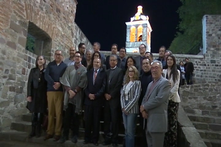 Inauguran autoridades iluminación arquitectónica del Conjunto Conventual Franciscano