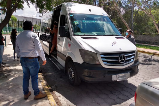 Amplía SMyT horario de servicio de transporte público este viernes