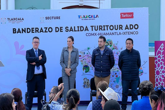 Inauguró SECTURE nueva ruta turitour ADO- CDMX-Huamantla-Ixtenco