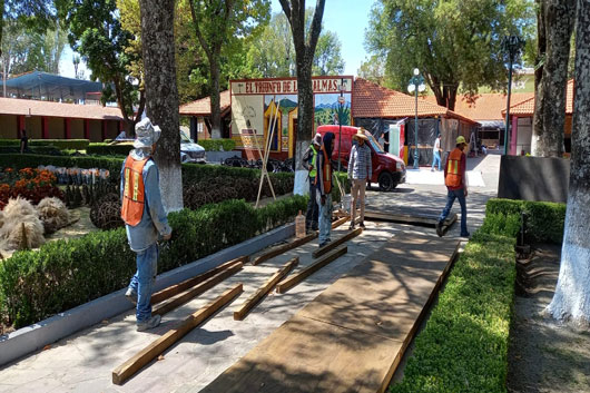 Alistan recinto ferial a días de iniciar “Tlaxcala, la Feria de Ferias 2023”