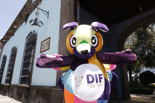 Conoce a “cuache” la mascota oficial del sistema estatal DIF